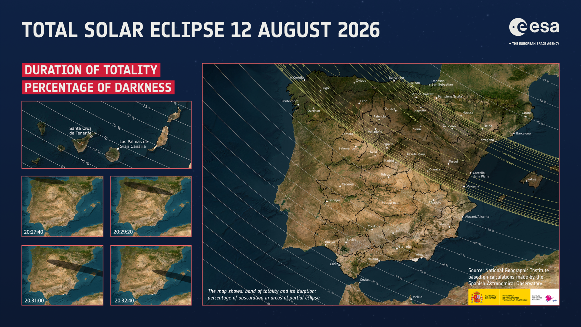 La ESA prepara el eclipse solar total del 12 de agosto
