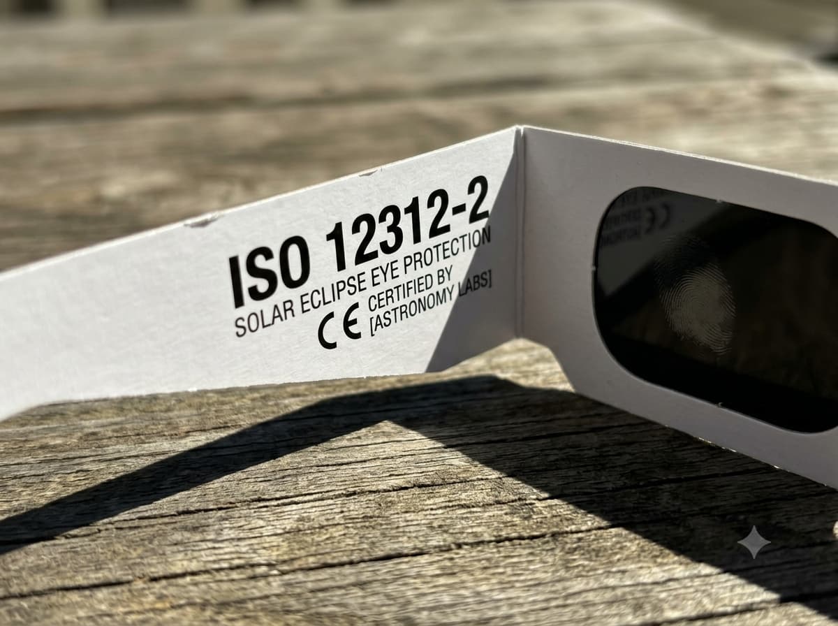 Guía completa: Cómo saber si unas gafas para eclipse son realmente seguras